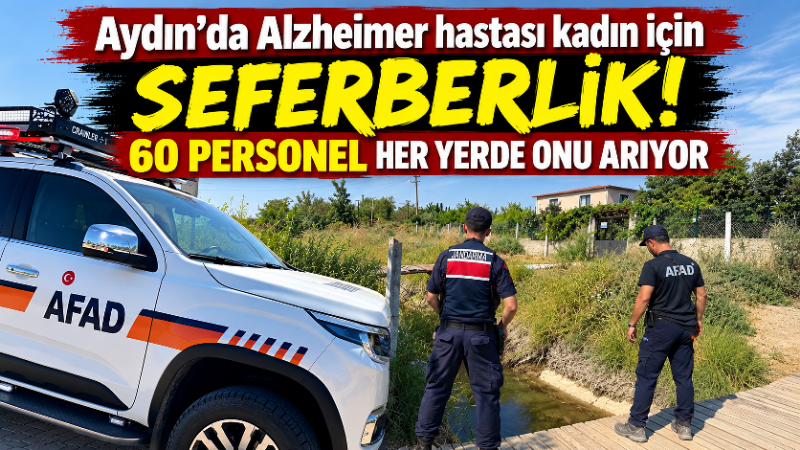 Aydın’ın Efeler ilçesinde evinden ayrıldıktan sonra kendisinden haber alınamayan 75