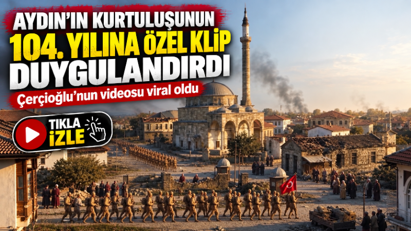 Aydın’ın düşman işgalinden kurtuluşunun 104. yıl dönümünde Büyükşehir Belediye Başkanı