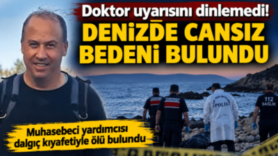 Didim’den akşam saatlerinde üzücü bir haber geldi. Taşburun mevkiinde kıyıya
