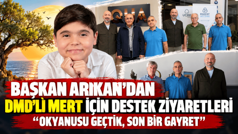 Başkan Arıkan’dan DMD’li MERT için destek ziyaretleri Söke Belediye Başkanı Dr. Mustafa İberya Arıkan, DMD ile mücadele