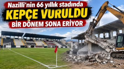 Aydın’ın Nazilli ilçesinde uzun yıllar futbolun merkezi olan ve birçok