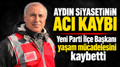 Aydın’ın Karpuzlu ilçesinde YENİ Parti İlçe Başkanı Ramazan Akbal, Çine’de