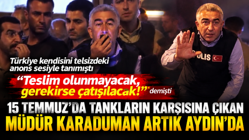 Aydın İl Emniyet Müdürlüğü görevine atanan Faruk Karaduman’ın meslek hayatındaki
