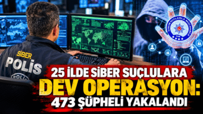 Türkiye genelinde siber suçlarla mücadele kapsamında son 5 günde gerçekleştirilen