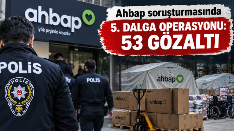 Ahbap Derneği üzerinden toplanan deprem bağışlarının akıbetine ilişkin yürütülen soruşturmada