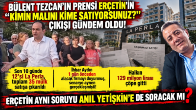Aydın Atatürk Kent Meydanı’nda dün yapılan açıklamalarda Bülent Tezcan’ın yeni