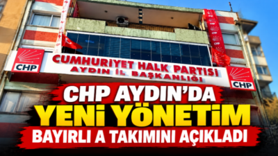 CHP Aydın İl Başkanı Vasıf Süha Bayırlı, Hikmet Saatçı’nın yerine