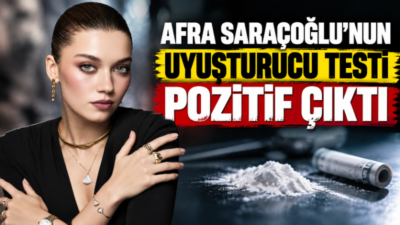 Ünlü isimlere yönelik yürütülen uyuşturucu soruşturmasında oyuncu Afra Saraçoğlu’nun Adli