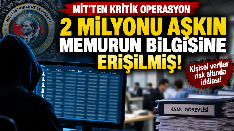 Milli İstihbarat Teşkilatı’nın (MİT), bazı memur sendikalarına yazılım hizmeti verdiği