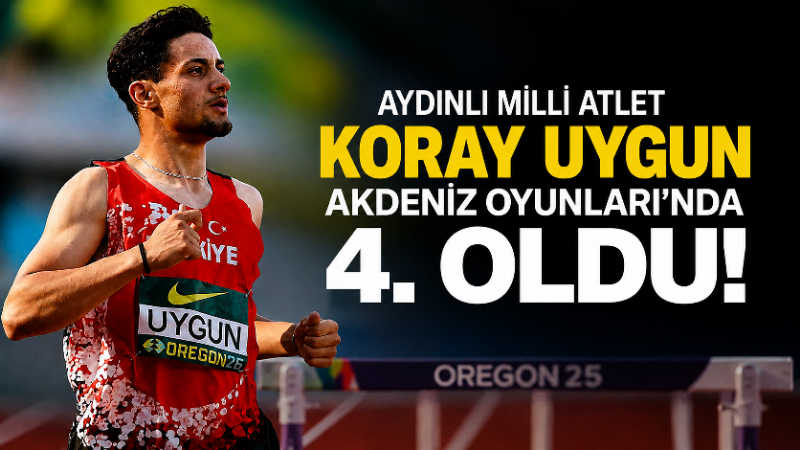 Aydın’ı ve Türkiye’yi uluslararası arenada temsil eden U20 milli atlet