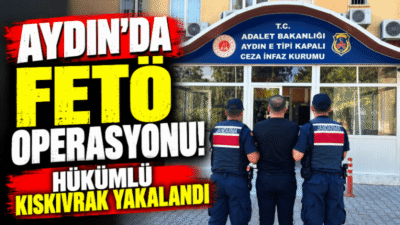 Aydın’ın Köşk ilçesinde, FETÖ üyeliği suçundan hakkında 6 yıl 3
