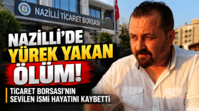 Aydın’ın Nazilli ilçesinde, Ticaret Borsası çalışanı Yunus Çakaloğlu, bir süredir
