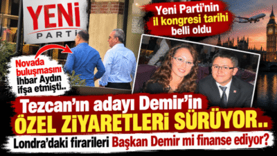 YENİ Parti Aydın’da il başkanlığı yarışı resmen kızıştı. 35 yıldır