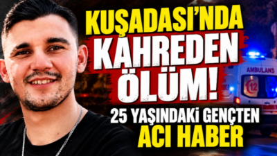 Aydın’ın Kuşadası ilçesine bağlı Kirazlı Mahallesi’nde 25 yaşındaki Alim Osman