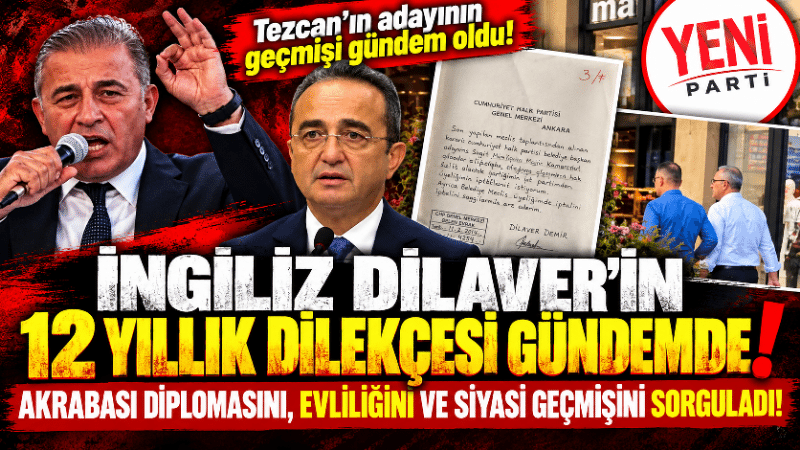 Tezcan’ın adayının geçmişi gündem oldu: Aile üyesinden skandal iddialar.. Yeni Parti İl Başkanlığını adaylığını açıklayan Didim İlçe Başkanı Dilaver