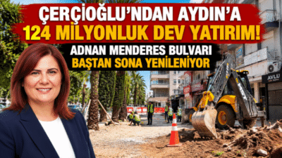 Aydın Büyükşehir Belediye Başkanı Özlem Çerçioğlu, kent merkezinin en önemli
