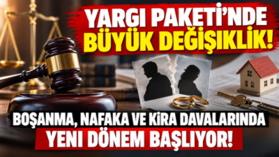 Milyonlarca vatandaşı ilgilendiren 13. Yargı Paketi’nde hazırlıklar son aşamaya geldi.