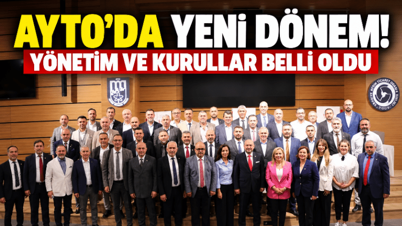 AYTO’da yeni dönem: Yönetim ve kurulları belli oldu Aydın Ticaret Odası’nda (AYTO) gerçekleştirilen seçim sürecinin ardından yeni dönemde
