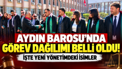 Aydın Barosu’nun 10-11 Ekim 2026 tarihlerinde gerçekleştirilen Olağan Seçimli Genel