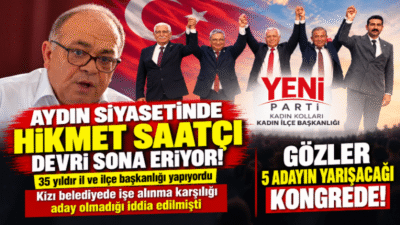 Aydın siyasetinde yaklaşık 35 yıldır CHP’de çeşitli yöneticilik görevleri üstlenen