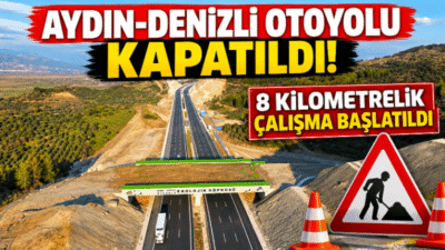 Aydın-Denizli karayolu trafiğe kapatıldı Aydın-Denizli Otoyolu’nu kullanacak sürücülere kritik uyarı geldi. Nazilli ile Aydın